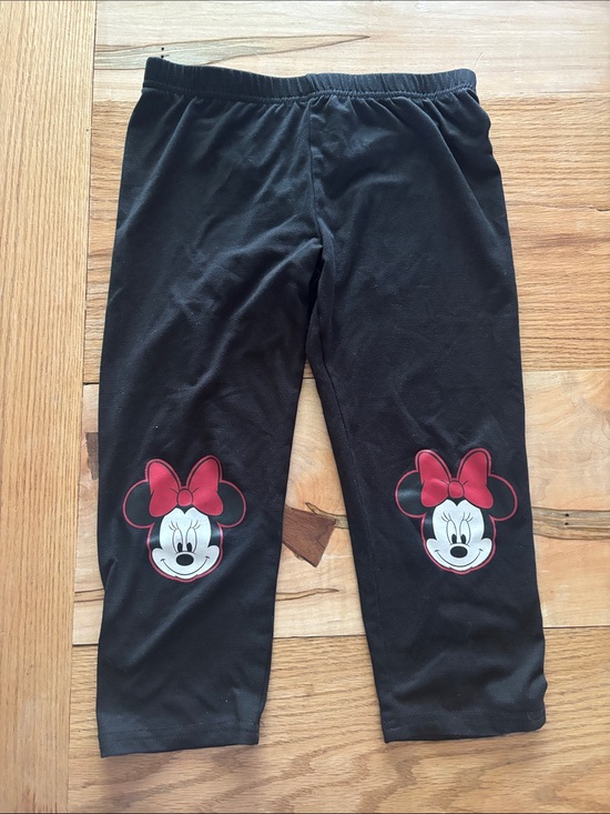 Disney Other - Black Minnie Mouse Leggings